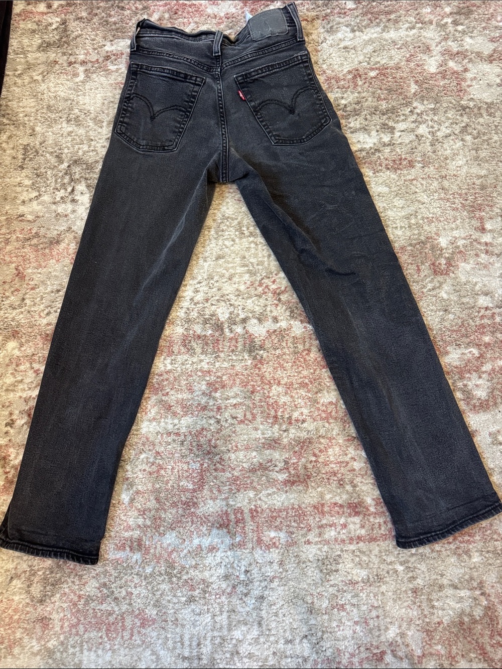 Levi's Women’s Black Straight Leg Jeans